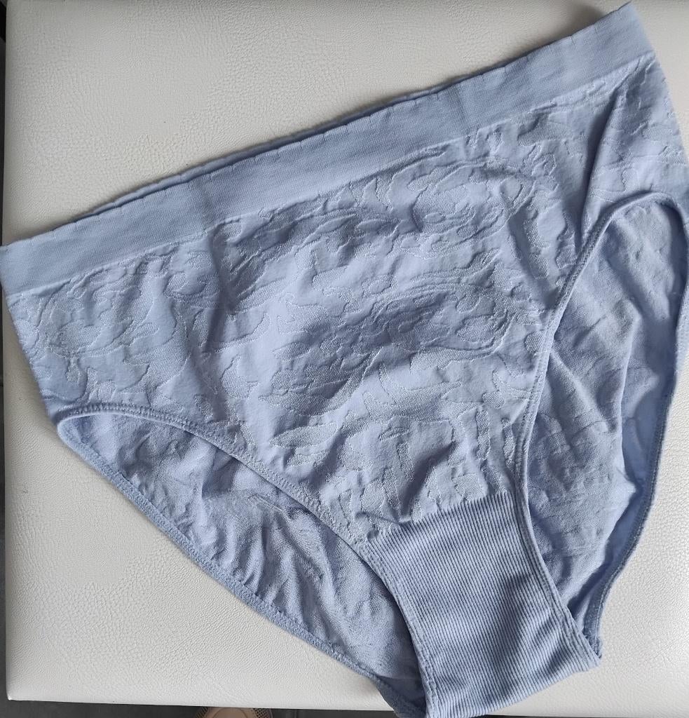 Damesslip,bleekblauw,maat:XL., Wibra, Ophalen of Verzenden, Blauw, Slip