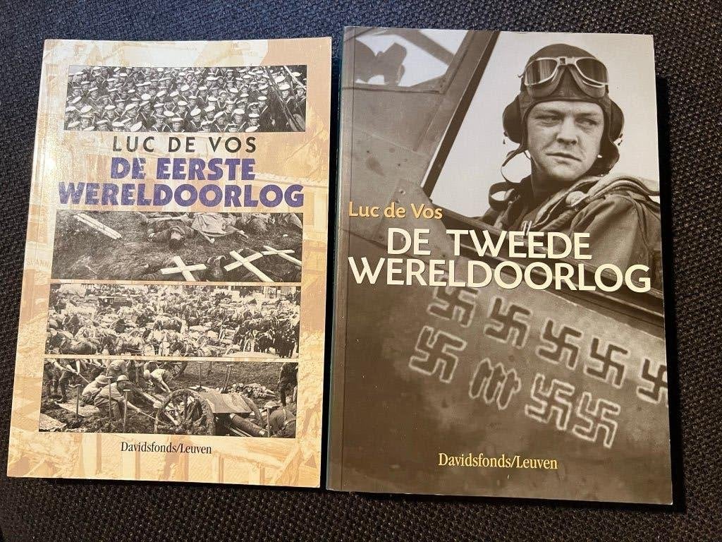 De Eerste Wereldoorlog/ De tweede wereldoorlog - Luc De Vos, Enlèvement ou Envoi, Deuxième Guerre mondiale, Luc de Vos, Général