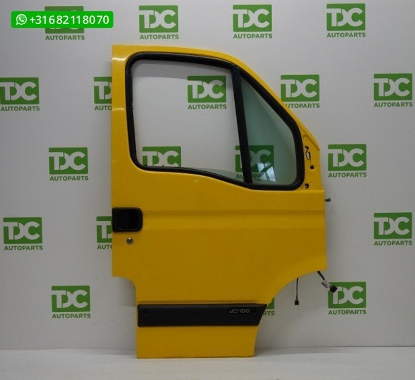 Renault Master ('97-'10) Voorportier rechts geel, Enlèvement ou Envoi, Renault, Utilisé, Droite