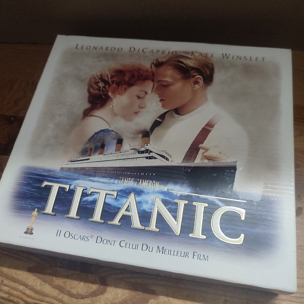 TITANIC - Coffret VHS Collector (James Cameron), Enlèvement ou Envoi, Drame, Coffret, Utilisé