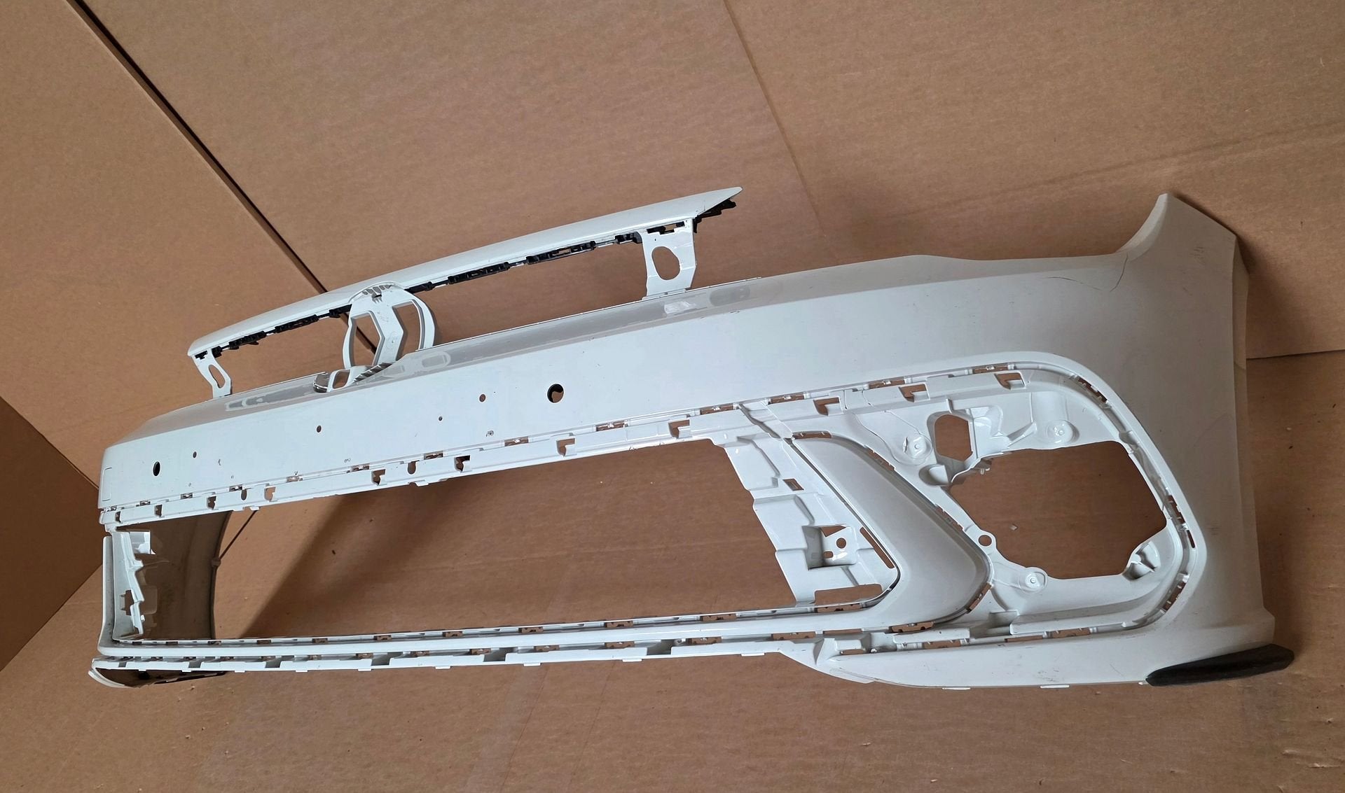 Voorbumper VW Polo 2G Facelift R-line / GTI Bumper bj.2022-, -, Origine de la pièce connue, Utilisé, -