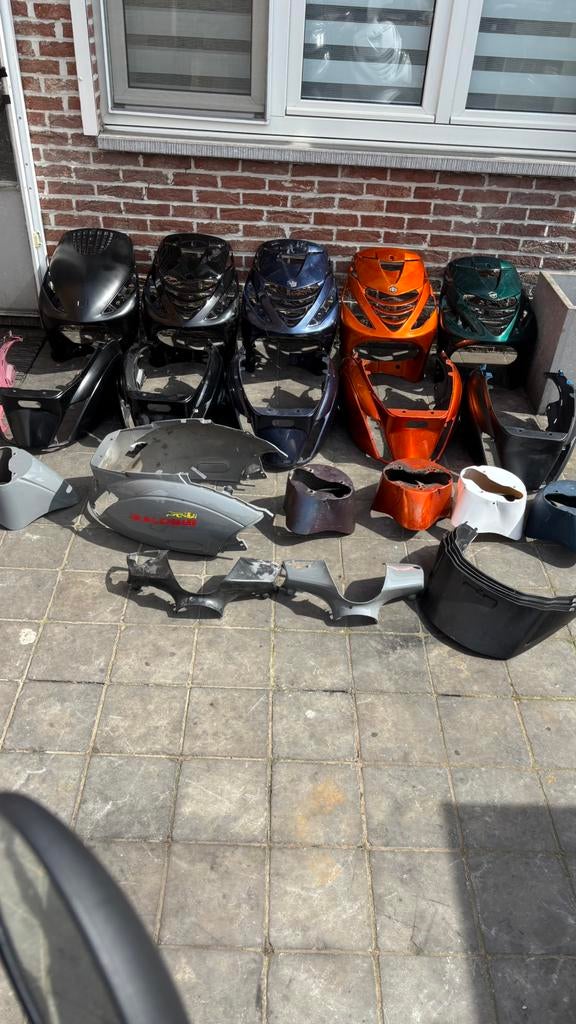 Zip Sp kappen kappenset en onderdelen, Fietsen en Brommers, Ophalen, Piaggio
