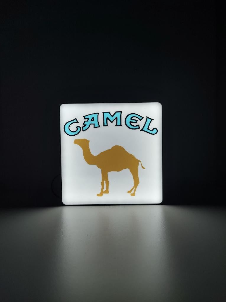 Camel Stijl LED Lamp • Retro Lightbox • Sfeerverlichting, Verzenden, Nieuw, Overige fittingen, Led-lamp