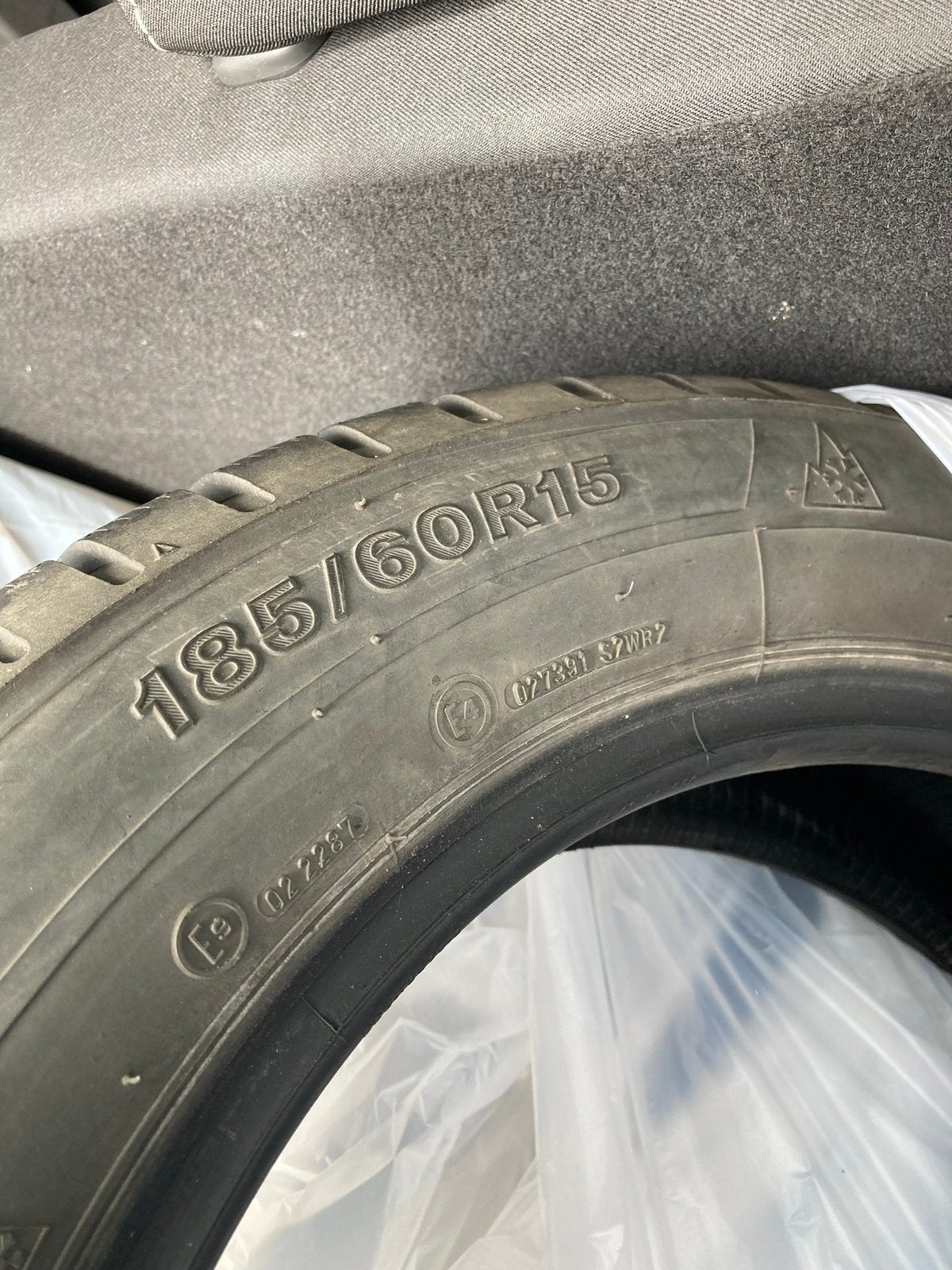 4 Pneus hiver 185/60R15 84T Winterhawk 3, Ophalen, Gebruikt