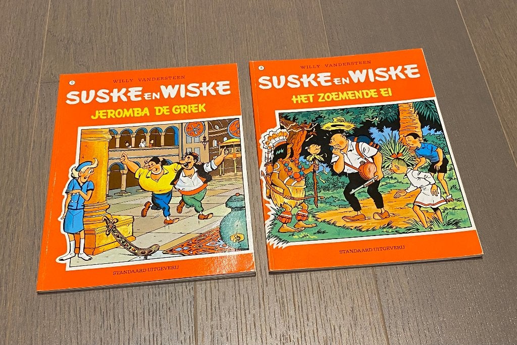 Suske en Wiske - Eugeen Goossens - gesigneerd - tekening, Enlèvement ou Envoi, Comme neuf