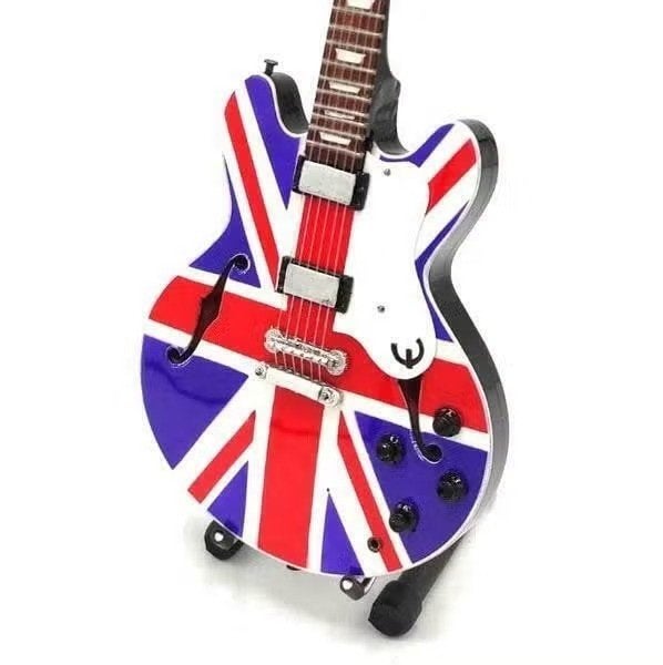 Miniatuur replica Epiphone gitaar - Noel Gallagher - Oasis, Ophalen of Verzenden, Nieuw