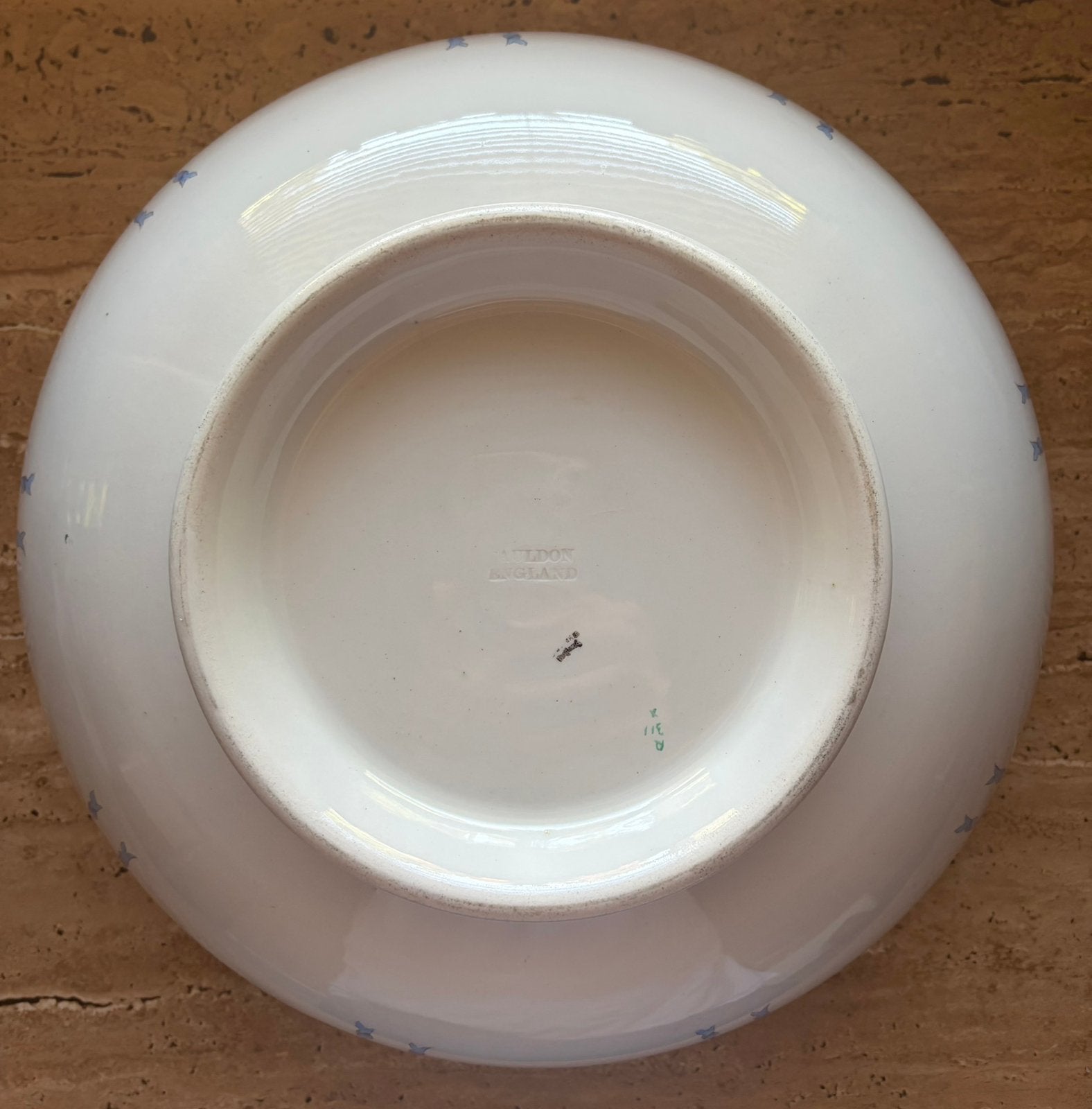 Te koop antieken porseleinen serveerschaal, Antiek en Kunst, Ophalen
