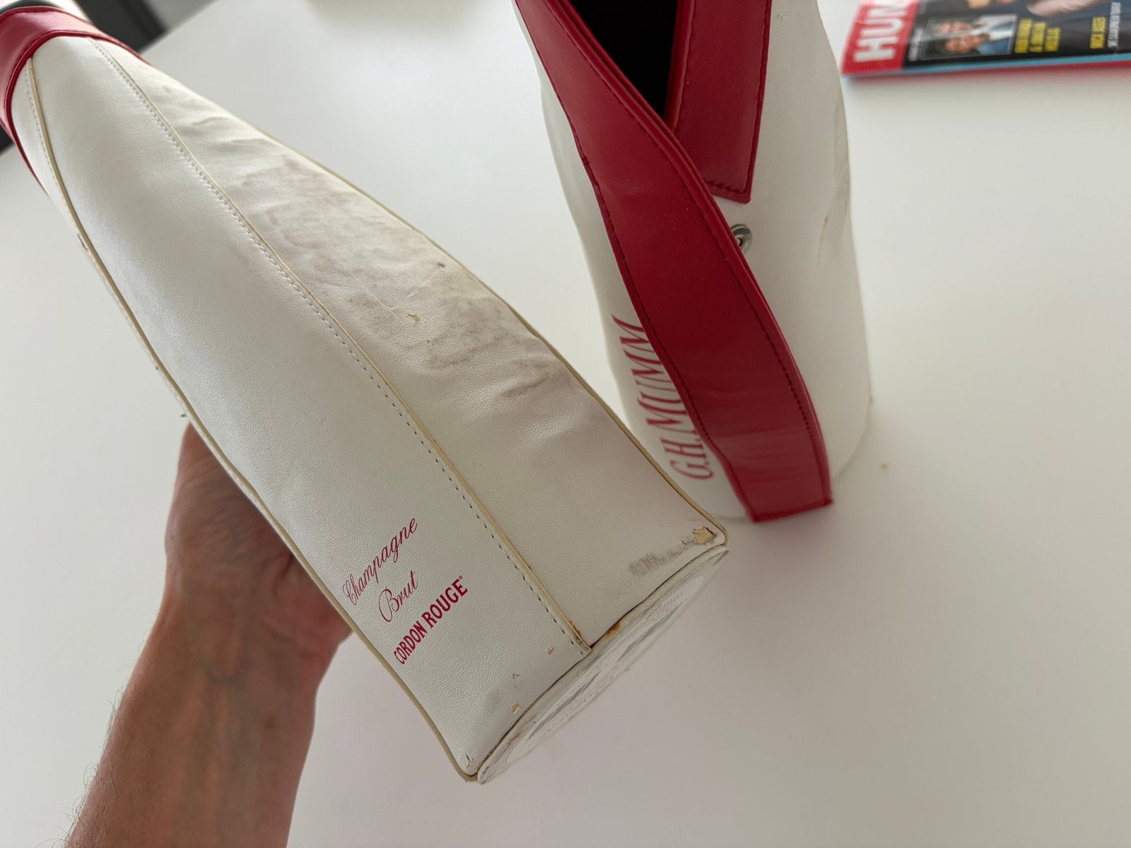 Sjieke verpakking G H Mumm, Collections, Vins, Enlèvement ou Envoi, Comme neuf, Champagne