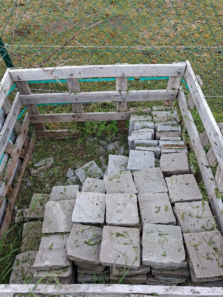Kandla 14x14 dikte 3/5, Enlèvement, Neuf, Pierre naturelle, 10 m²² ou plus