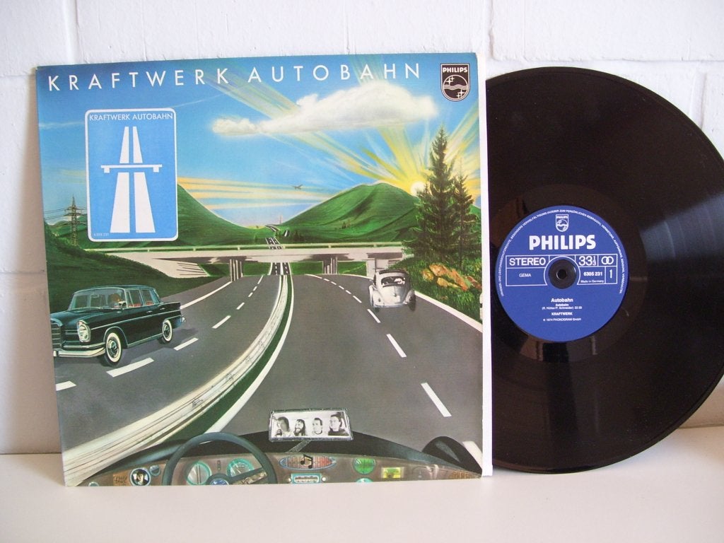 KRAFTWERK  autobahn, Pressage original, Enlèvement ou Envoi, Utilisé, Électronique