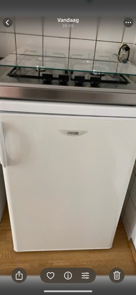 Réfrigérateur de table Zanussie, Electroménager, Enlèvement, Comme neuf, Sans bac à congélation