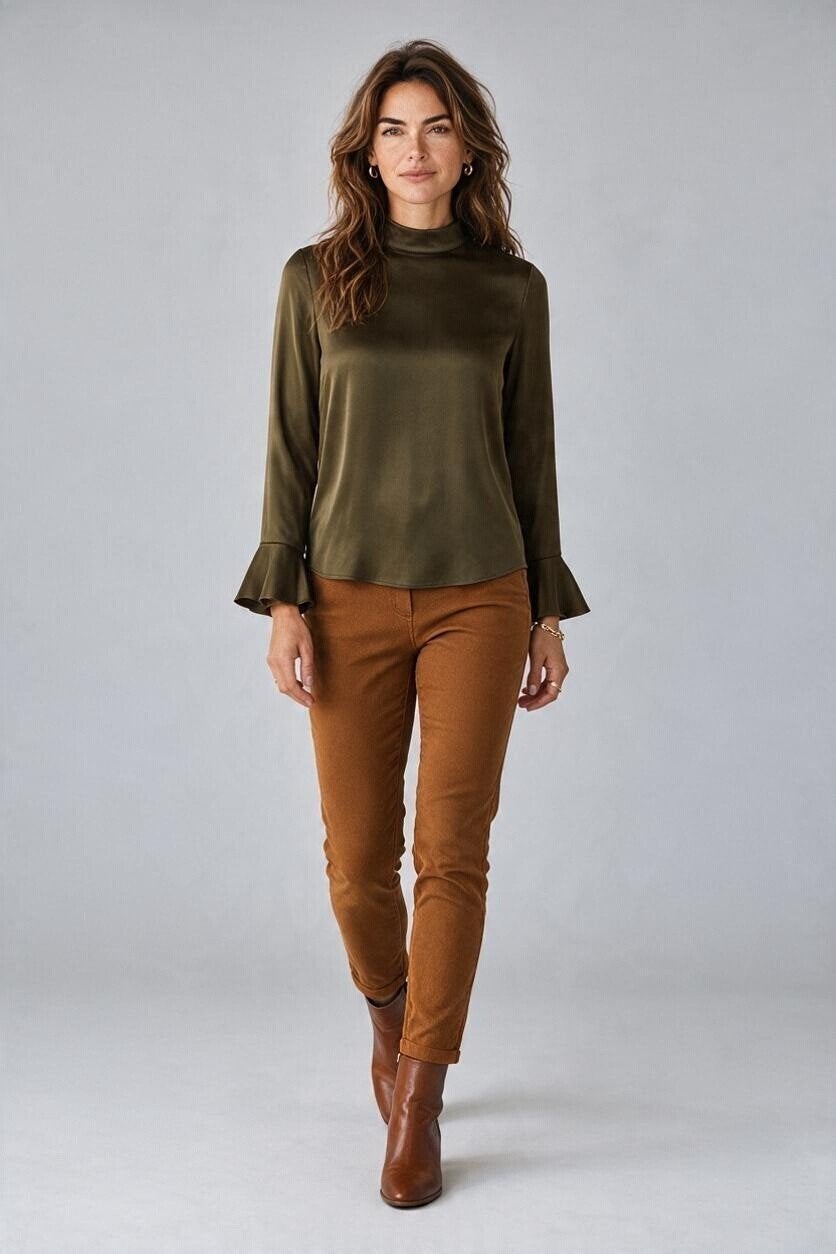 Trendvol soepele mooie blouse Maat 40 - Topstaat✨️✨️, Kleding | Dames, Maat 38/40 (M), Ophalen of Verzenden, Zo goed als nieuw