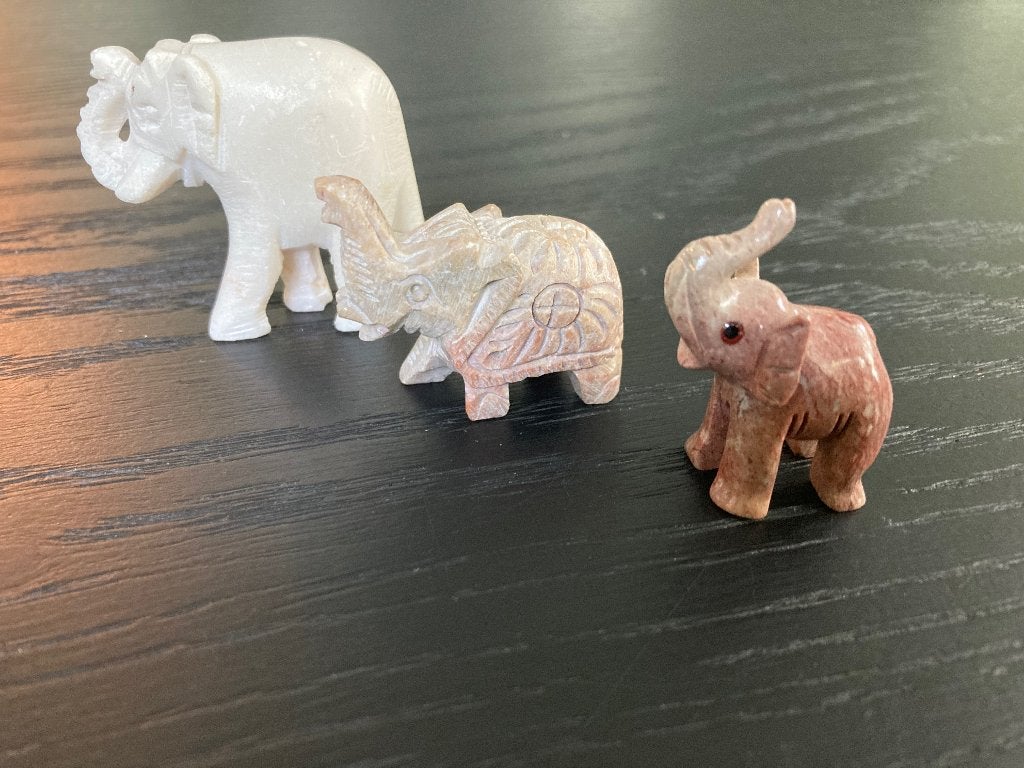 Olifant natuursteen, Collections, Collections Animaux, Enlèvement ou Envoi