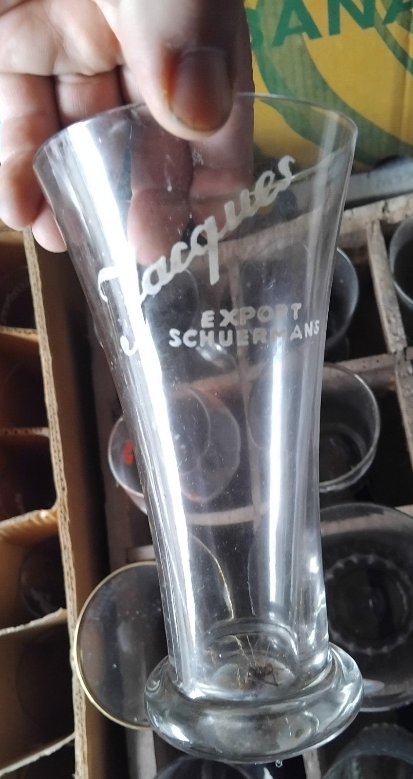 Jacques Export Schuermans, Collections, Enlèvement ou Envoi, Verre à bière