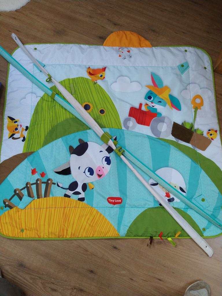 Baby speelmat, Ophalen