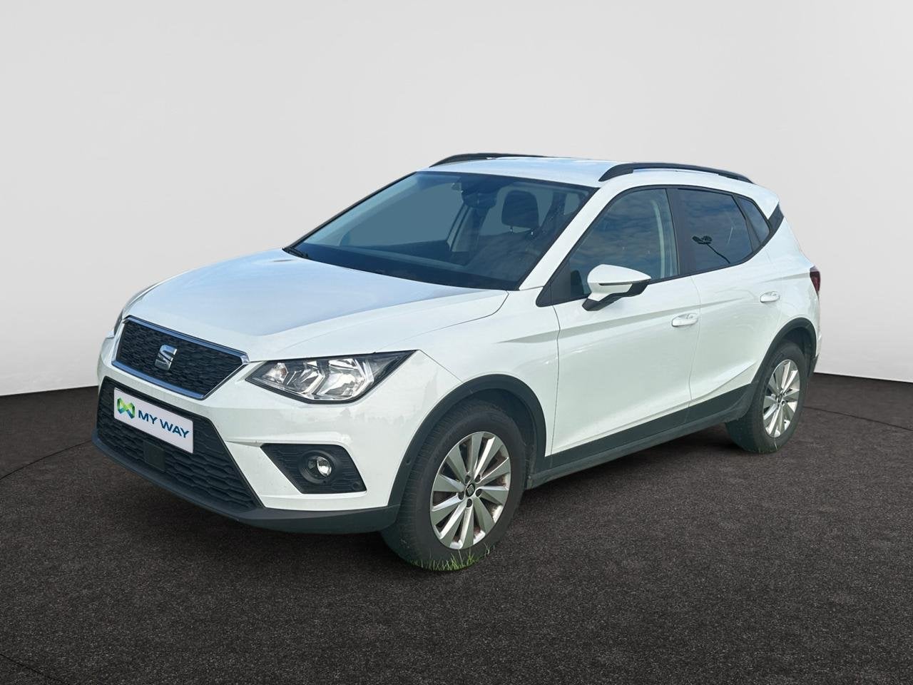 Seat Arona 1.0 TSI Style (EU6AP), 121 g/km, Arona, Wit, Handgeschakeld