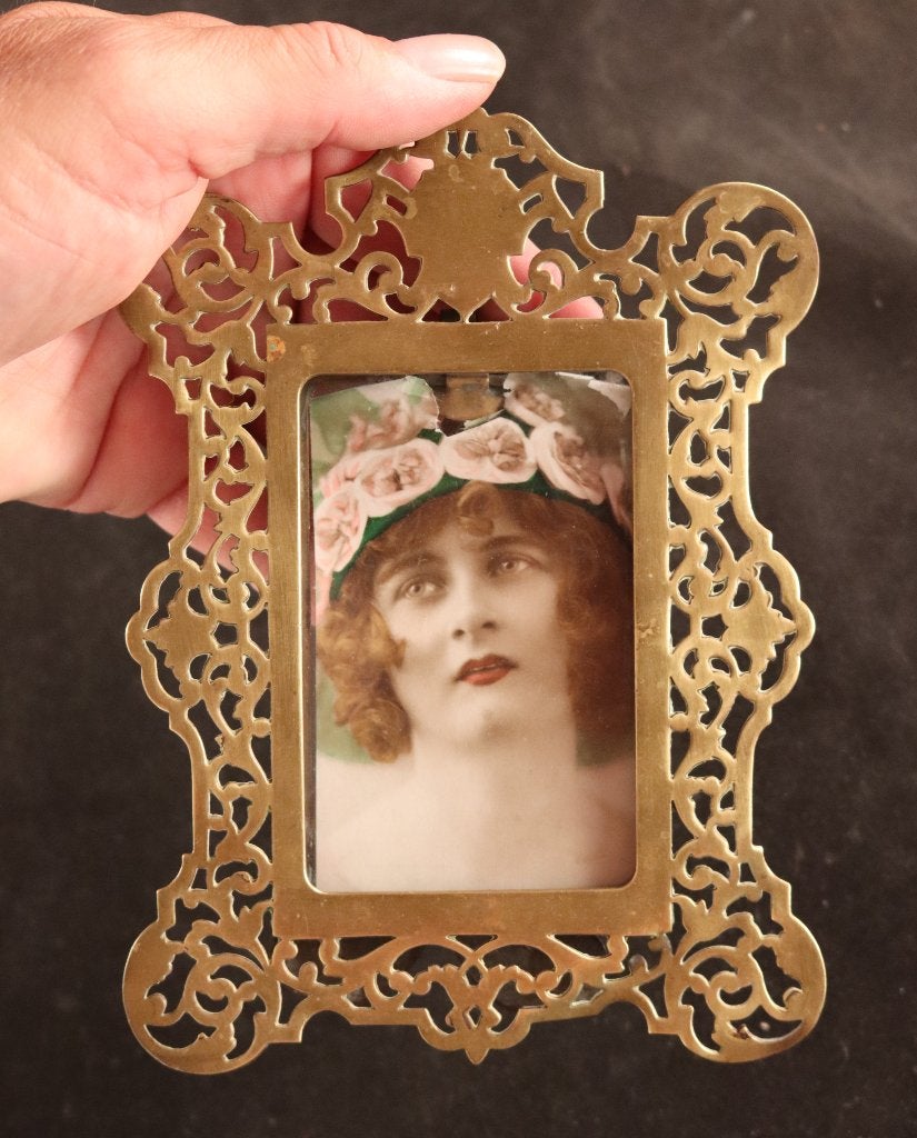 Antiek fotolijstje, Antiek en Kunst, Antiek | Woonaccessoires, Ophalen of Verzenden