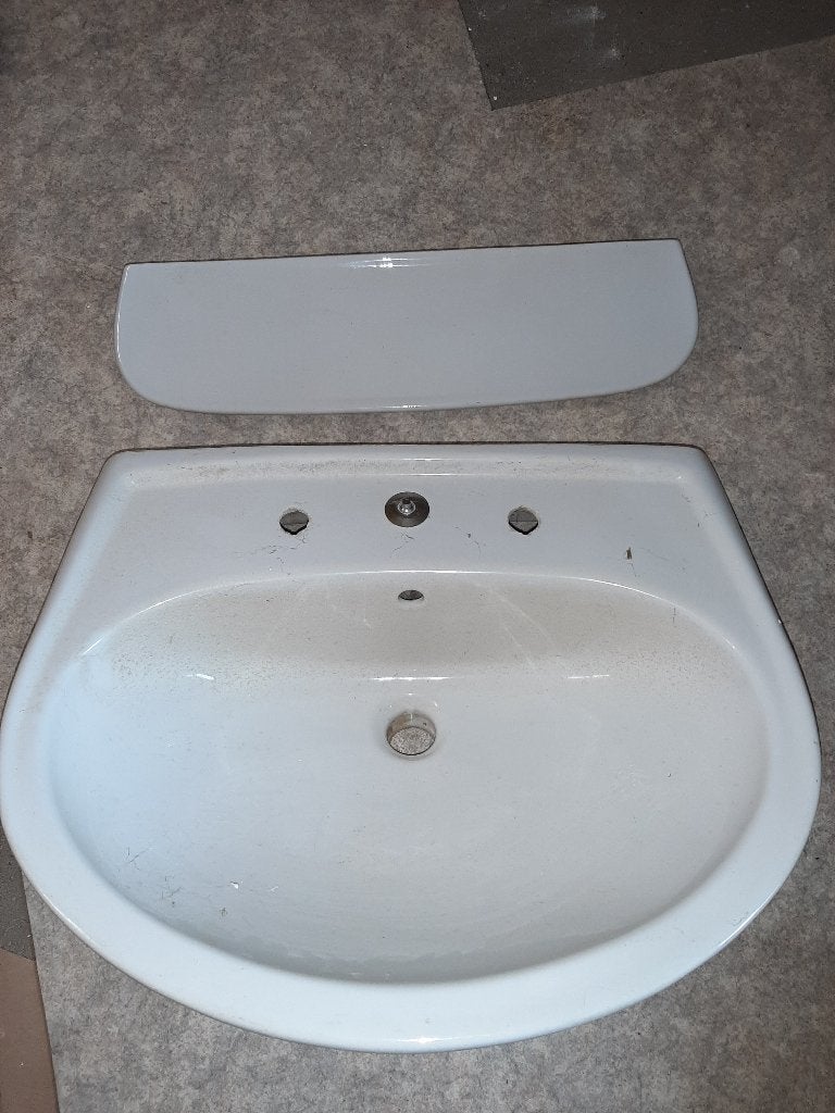 lavabo, Doe-het-zelf en Bouw, Ophalen, Gebruikt, Wastafel