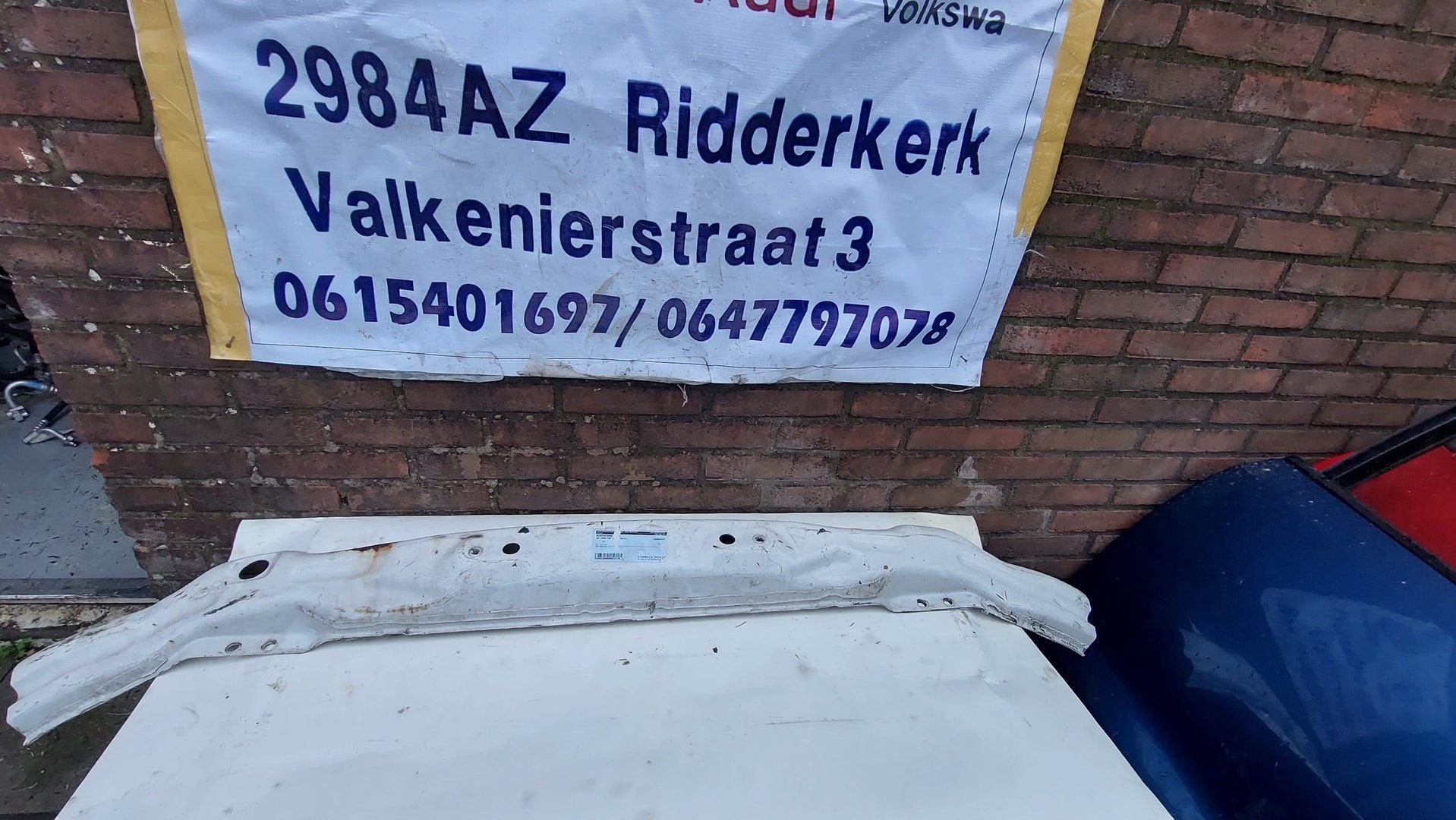 Volkswagen Crafter bumperbalk voor, Auto-onderdelen, Carrosserie, Bumper, Volkswagen, Voor, Gebruikt, Ophalen of Verzenden