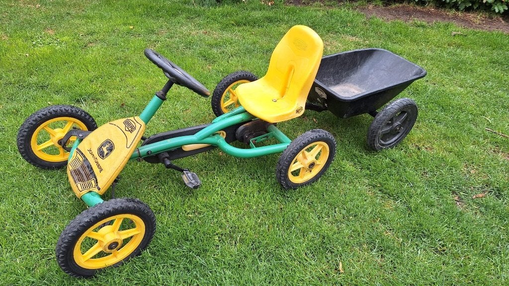 Berg Buddy John Deere met kar, Ophalen, Gebruikt, Berg, Met kar of aanhanger