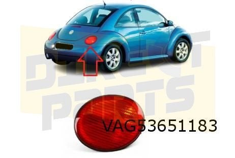 Volkswagen New Beetle / Cabrio (tot 07/2005) Achterlicht Rec, -, -, Nieuw, -