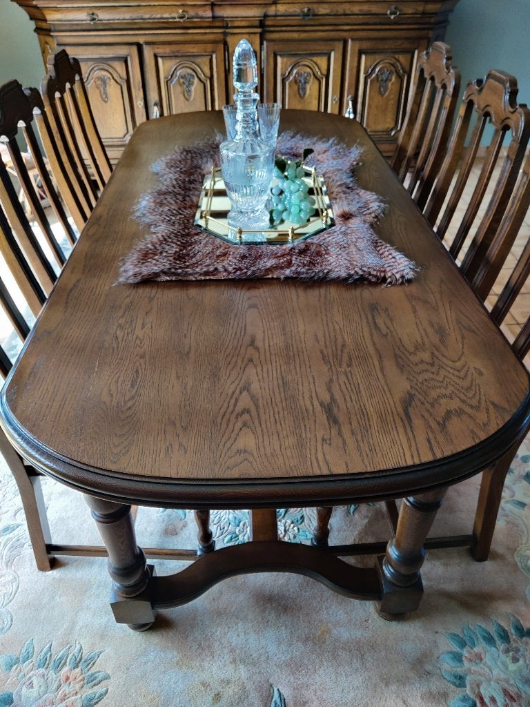 Eetkamer, Ophalen, Zo goed als nieuw, Klassiek, 6 tot 8 stoelen