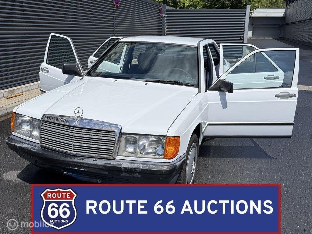 Mercedes-Benz 190 E | 1987 | Route 66 Auctions, Achat, Entreprise, Boîte manuelle, Autre carrosserie
