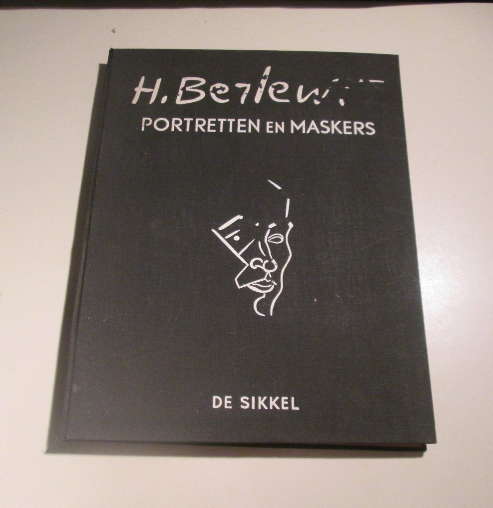 Prachtig Kunstboek - H Berlewi - Portretten en Maskers, Boeken, Ophalen of Verzenden, Zo goed als nieuw, Schilder- en Tekenkunst