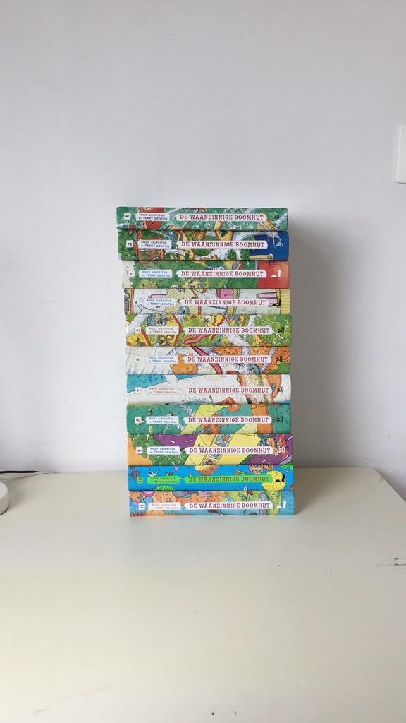 De waanzinnige boomhut boeken, Enlèvement, Utilisé