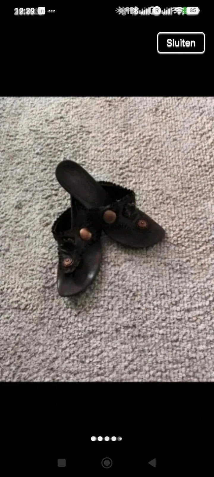 Superbes chaussures d'été Caroline Biss, Enlèvement