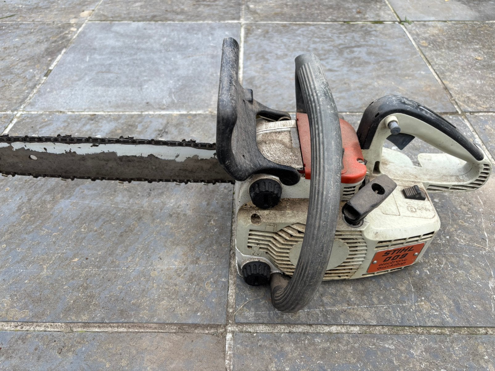Stihl 009, Ophalen, Gebruikt, Benzine