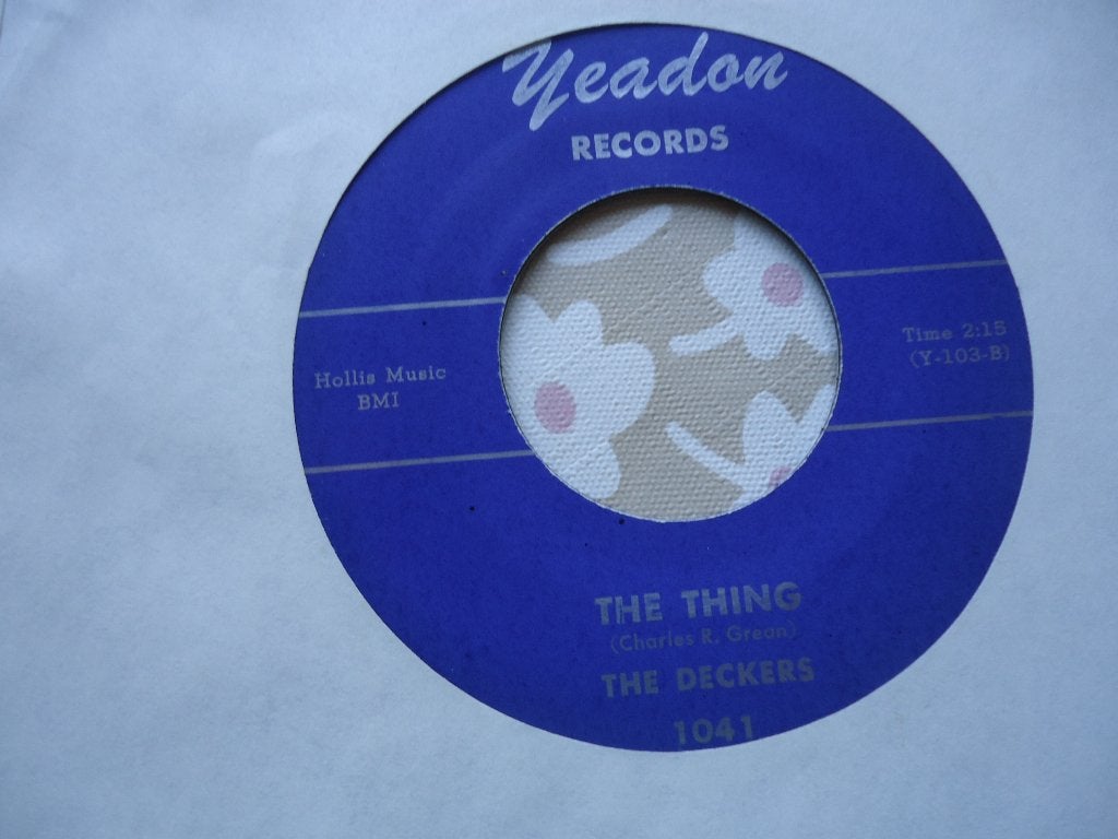 7" The DECKERS - The thing, Ophalen of Verzenden