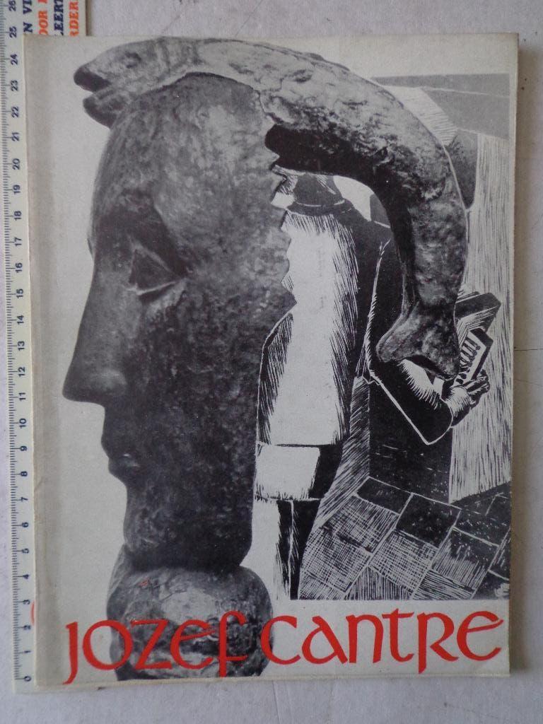 kunstboek Jozef Cantré door André De Ridder uit 1953, Enlèvement ou Envoi, André De Ridder, Utilisé, Sculpture
