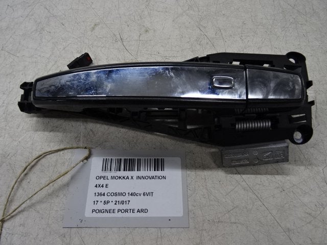 POIGNEE EXTERIEURE ARRIÈRE DROITE Opel Mokka / Mokka X, Autos : Pièces & Accessoires, Utilisé, Arrière, Opel