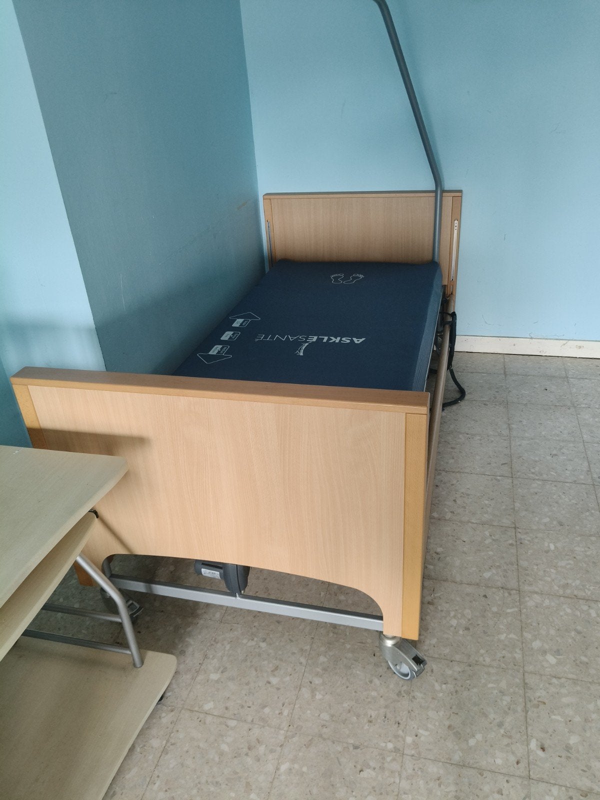 Lit médicalisé électrique, Enlèvement