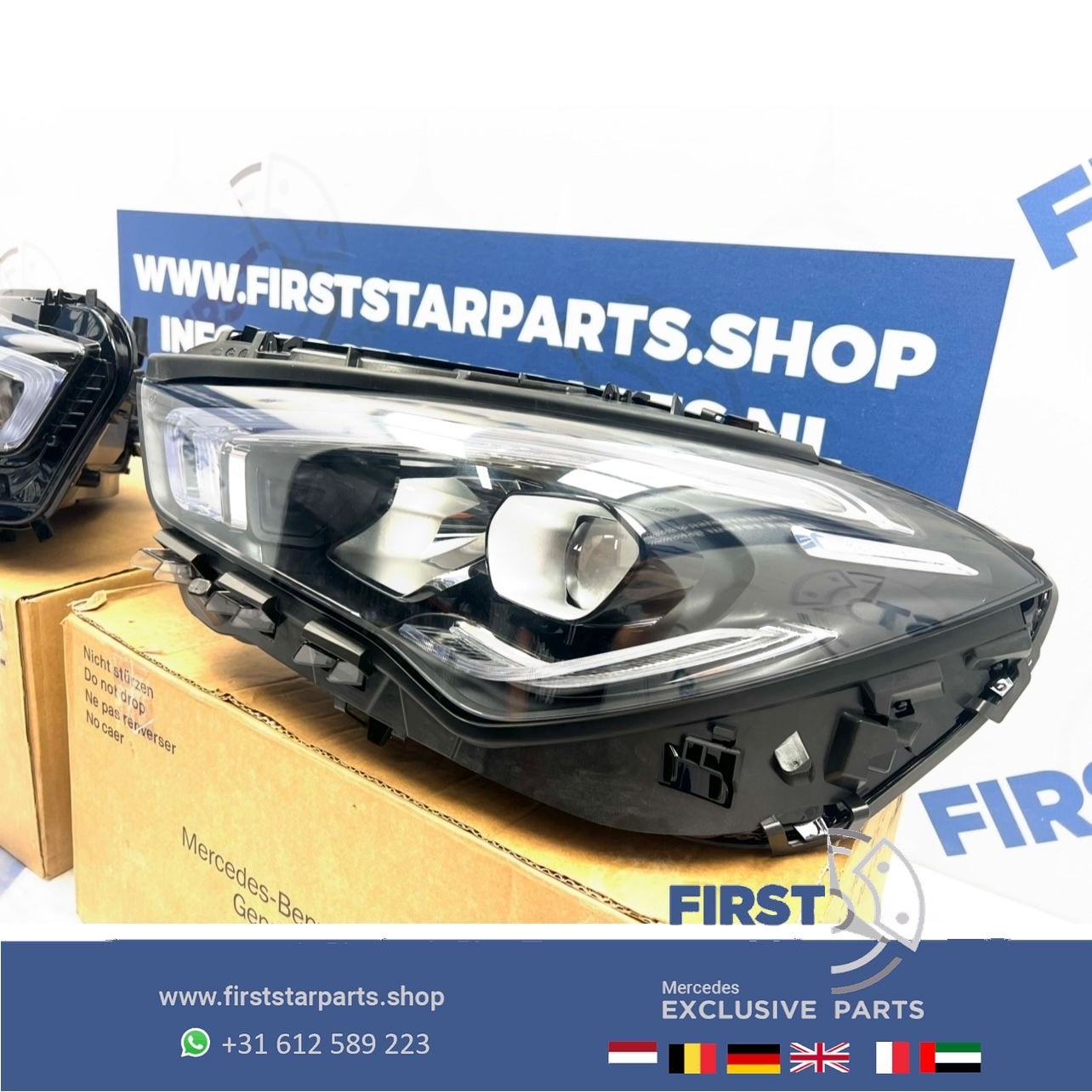 W118 CLA LED KOPLAMP High Performance LINKS 2019-2023 ORIGIN