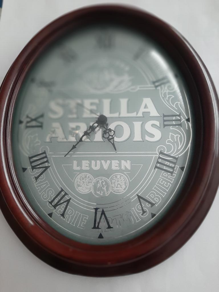 reclame klok van Stella Artois    Leuven, Ophalen, Stella Artois