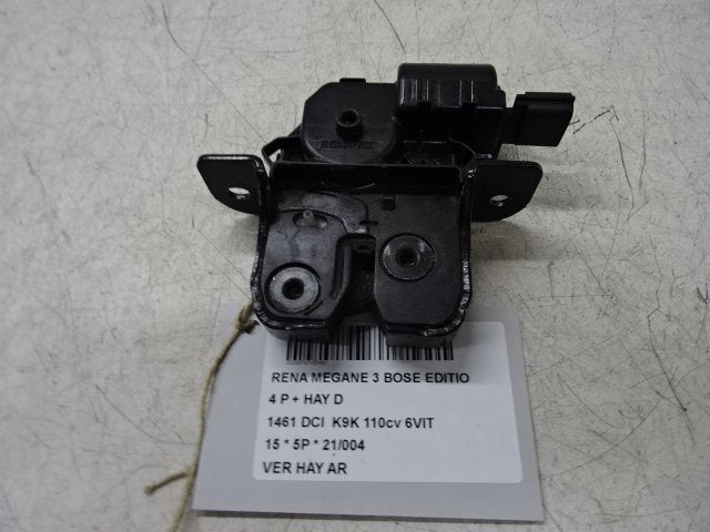 SERRURE COFFRE Renault Megane III Berline (BZ) (846307169R), Autos : Pièces & Accessoires, Utilisé, Renault, Haillon arrière