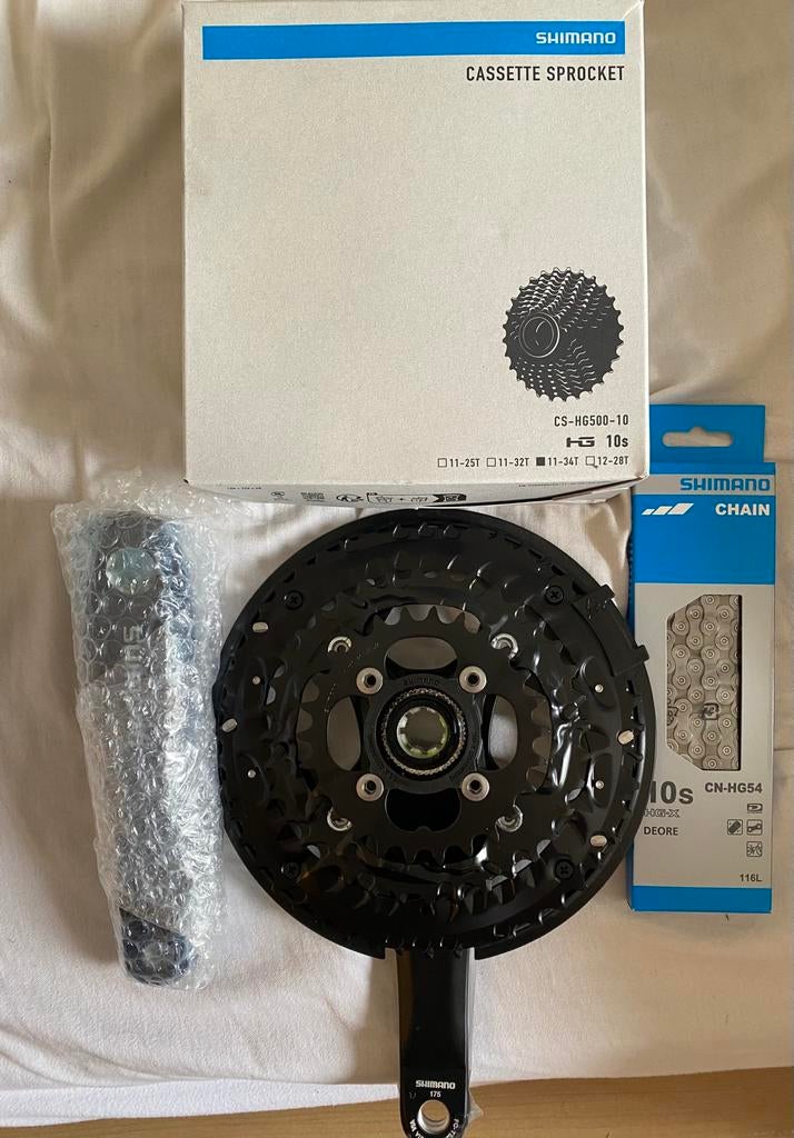 Onderdelen Shimano nieuwe Herenfiets Damesfiets, Ophalen, Nieuw