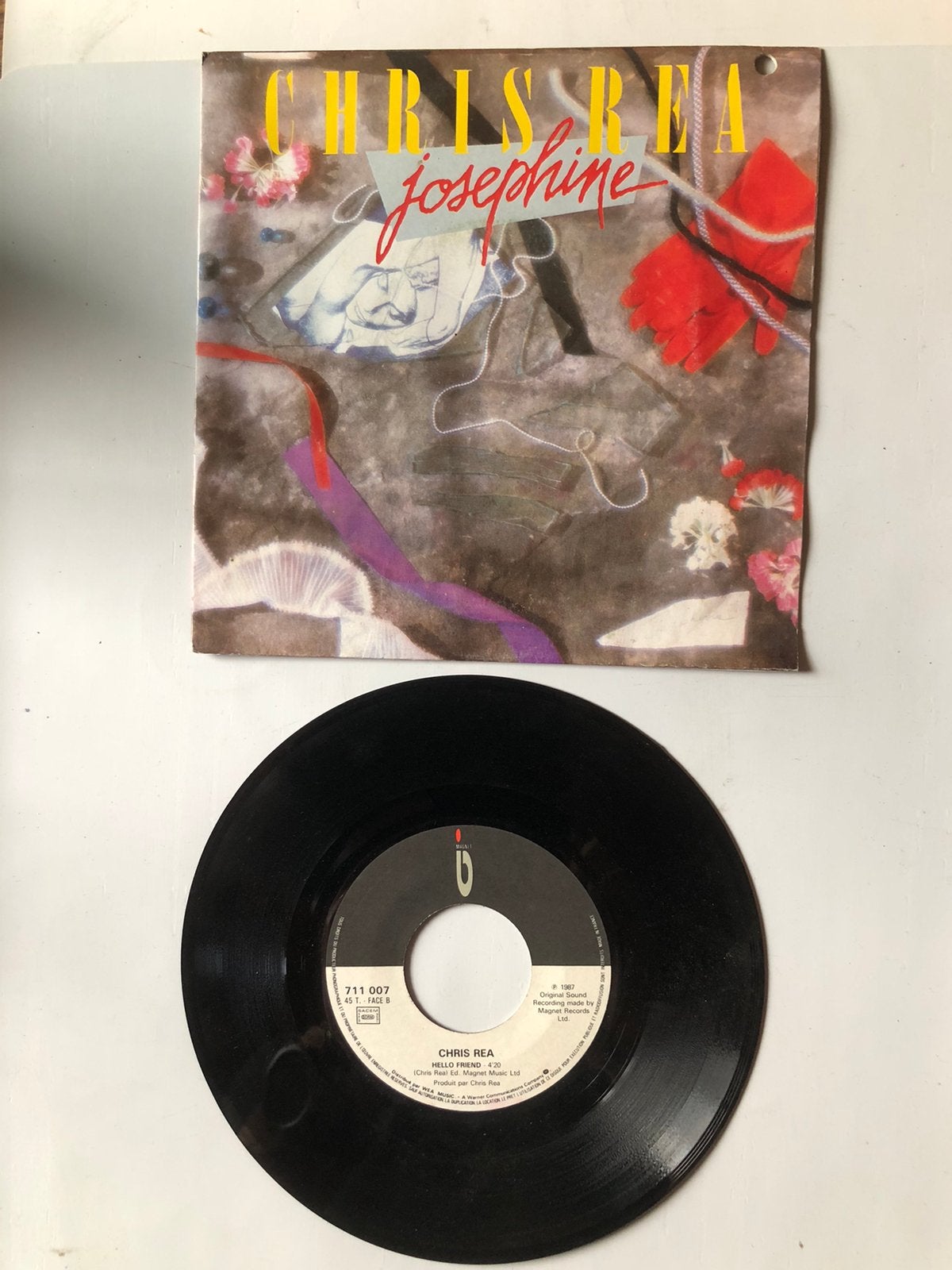 Chris Rea : Joséphine (1987), Envoi, Comme neuf