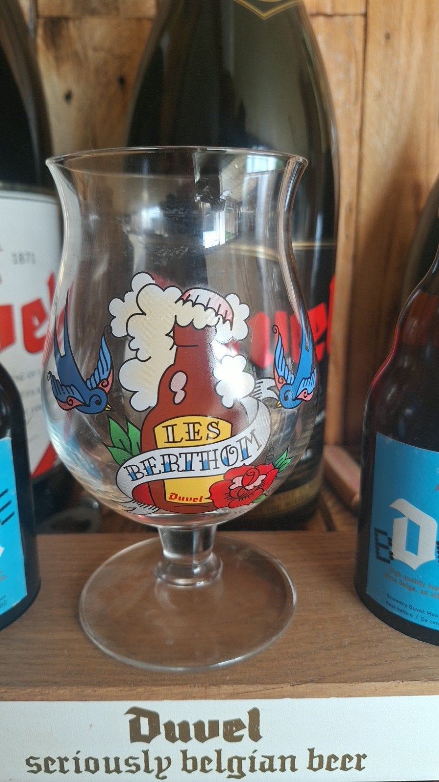 Duvel Berthom Tattoo (2012), Verzamelen, Ophalen of Verzenden, Zo goed als nieuw, Glas of Glazen, Duvel