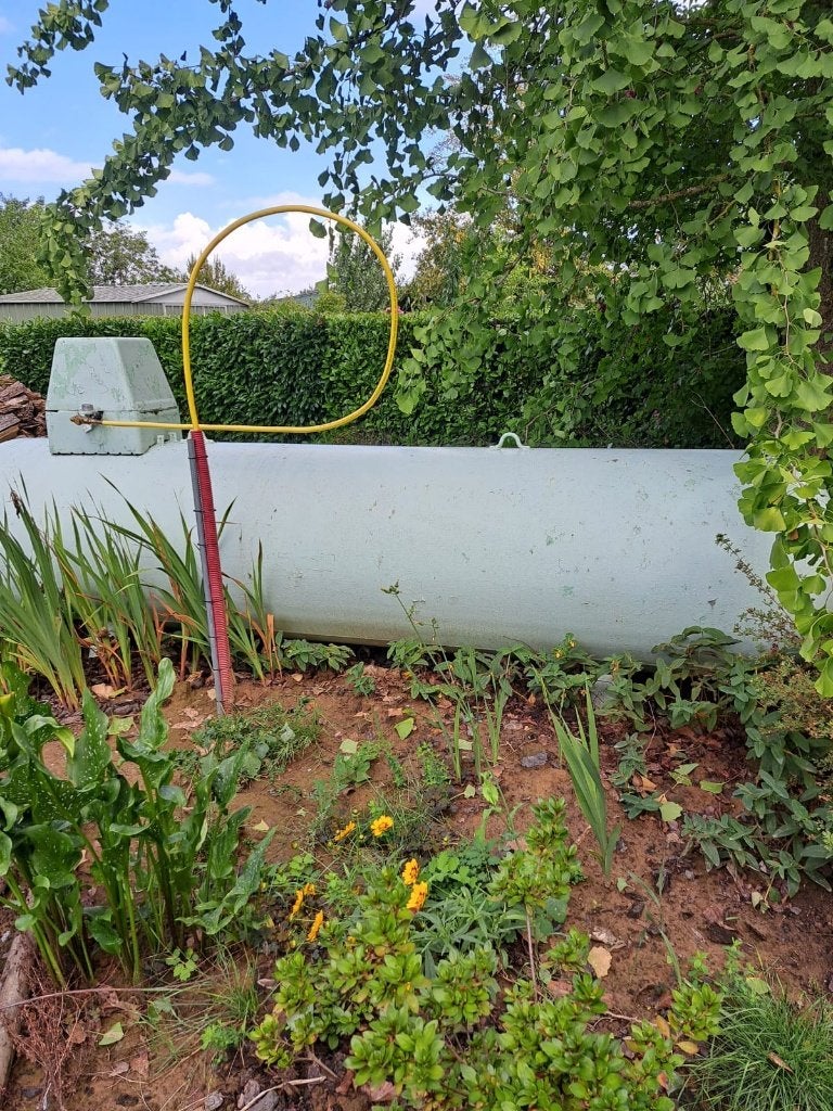 Ancienne citerne propane 1600 - ferraille / récupération, Ophalen, Gebruikt, IJzer