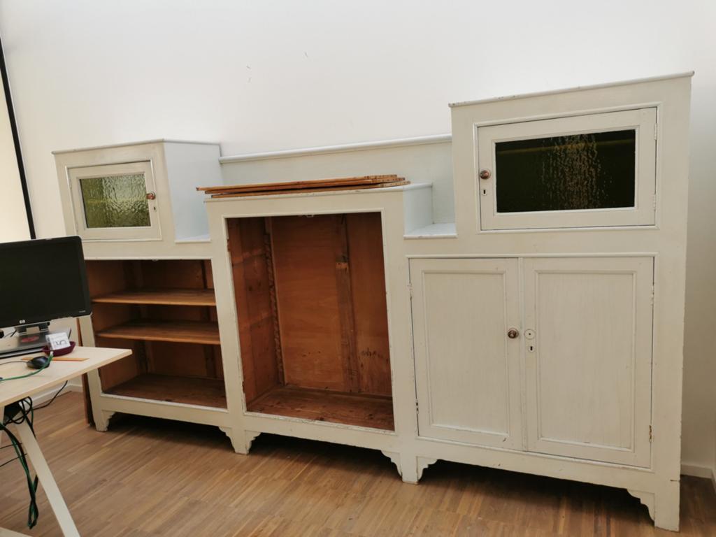 Oude schoolkast, Huis en Inrichting, Kasten | Dressoirs, Ophalen