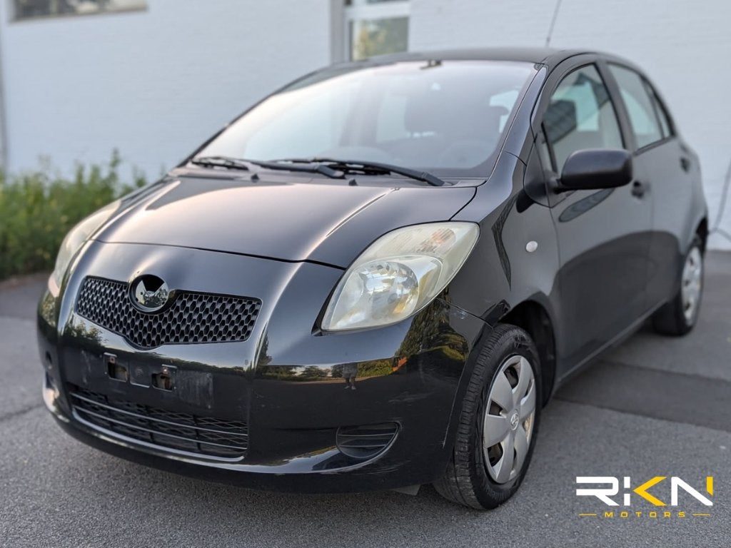 Toyota Yaris 2007, Auto's, Voorwielaandrijving, Stof, Zwart, 1055 kg