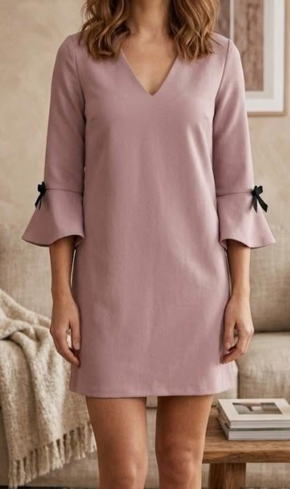 Oud roze jurk kleed kleedje van Boohoo, Kleding | Dames, Verzenden, Roze