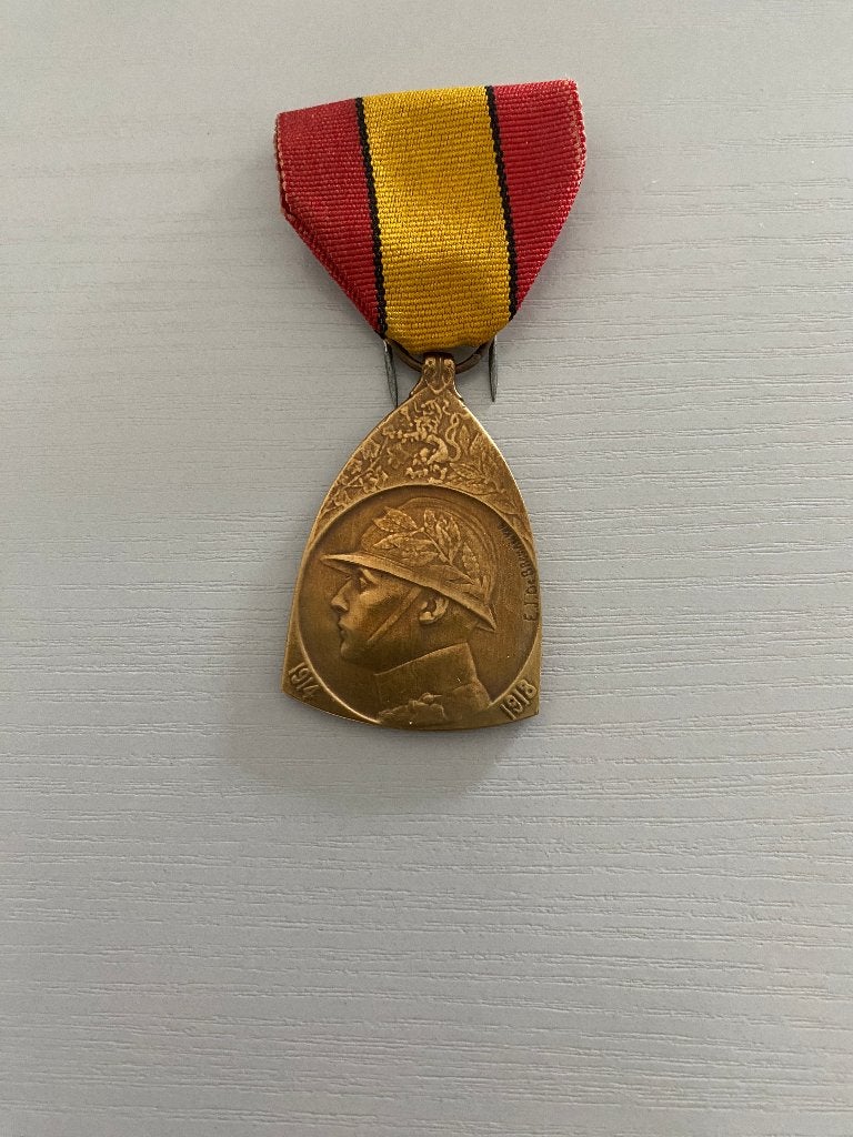 Militaria, Belgique, Médailles, récompenses,, Enlèvement ou Envoi, Autres, Ruban, Médaille ou Ailes