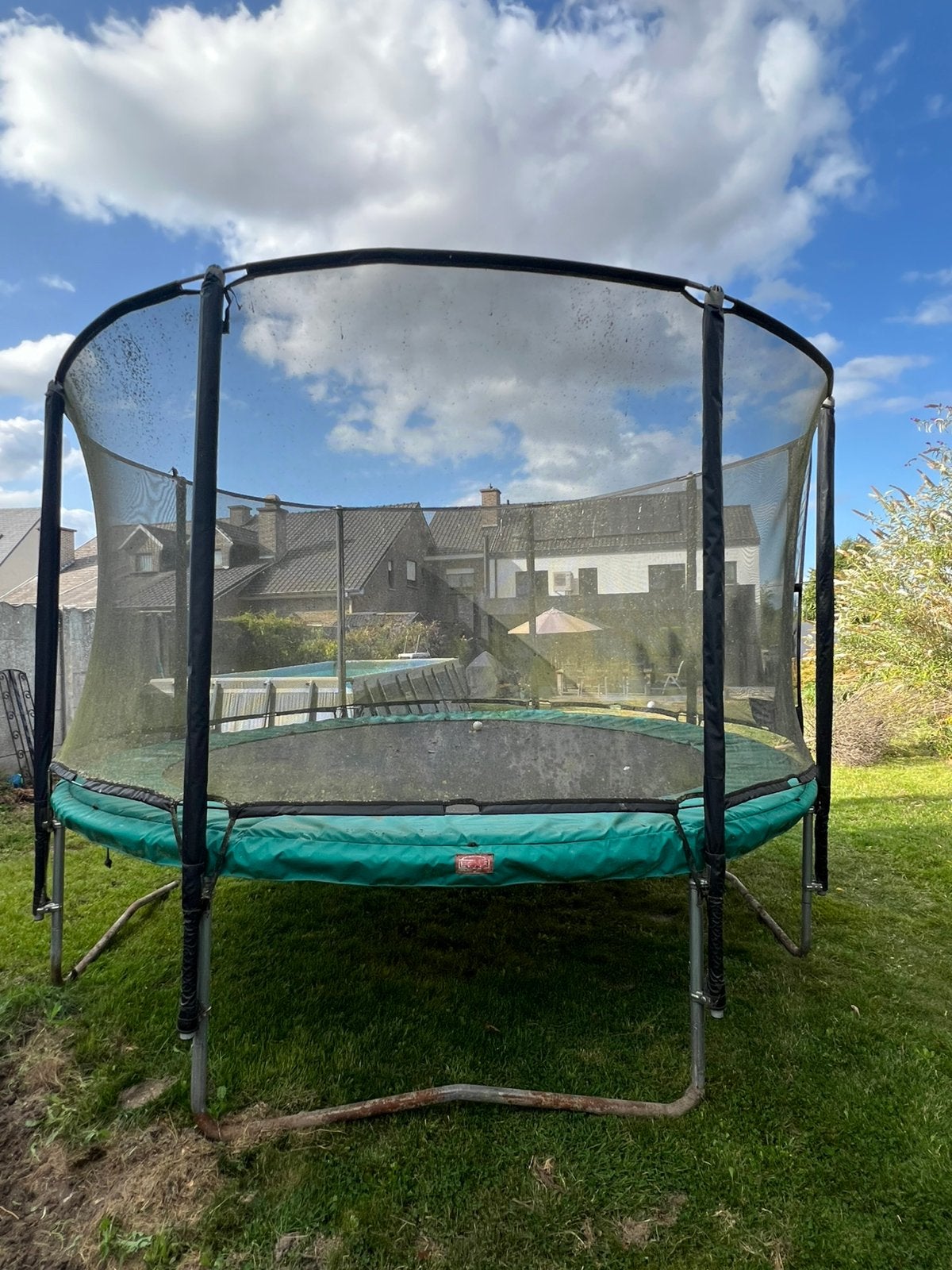 Trampoline Berg -3m80 met net, Enlèvement, Utilisé