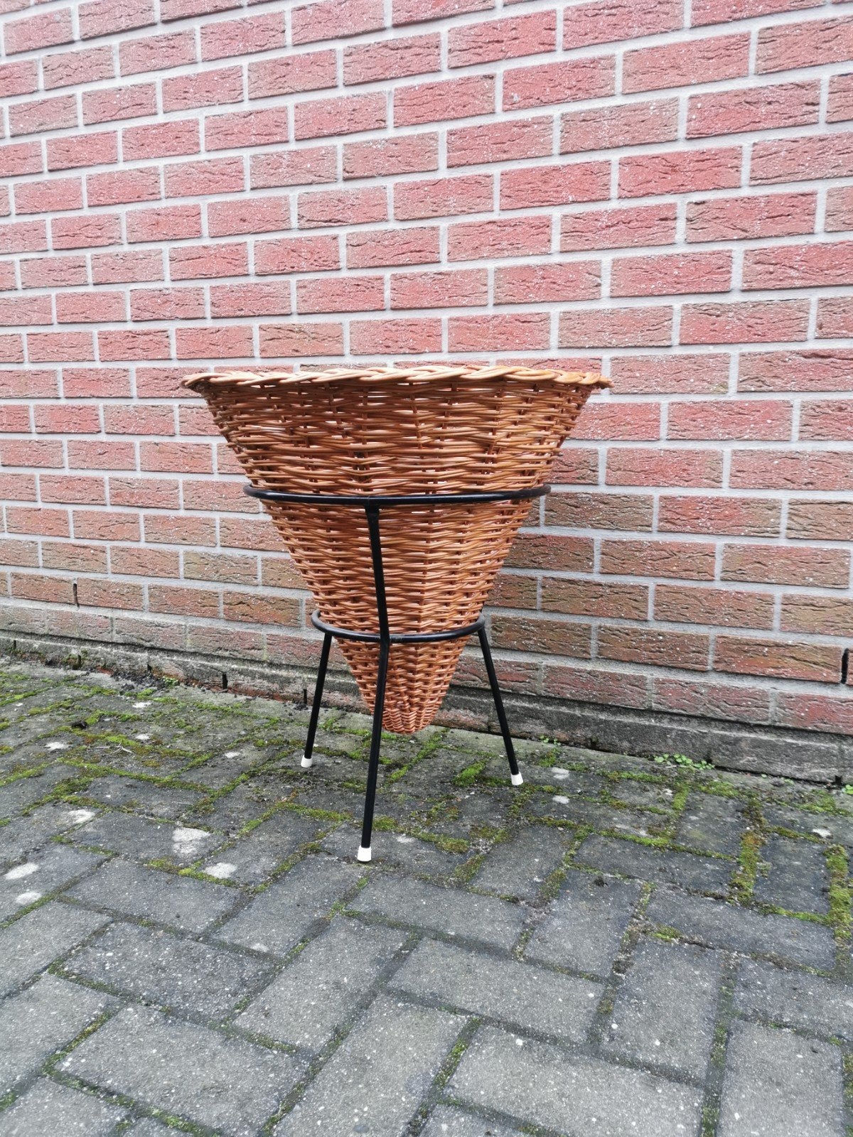 Vintage rotan puntmand Rohe Noordwolde, Ophalen, Mand