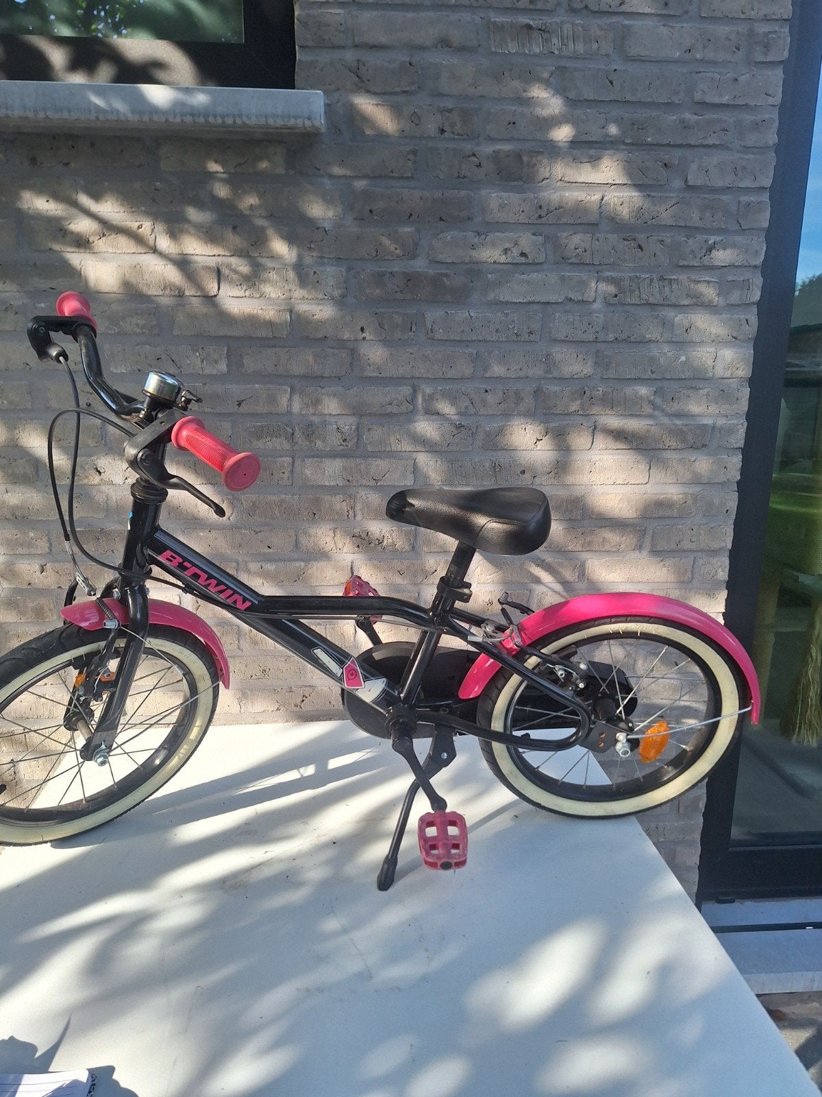 kinderfiets, Ophalen