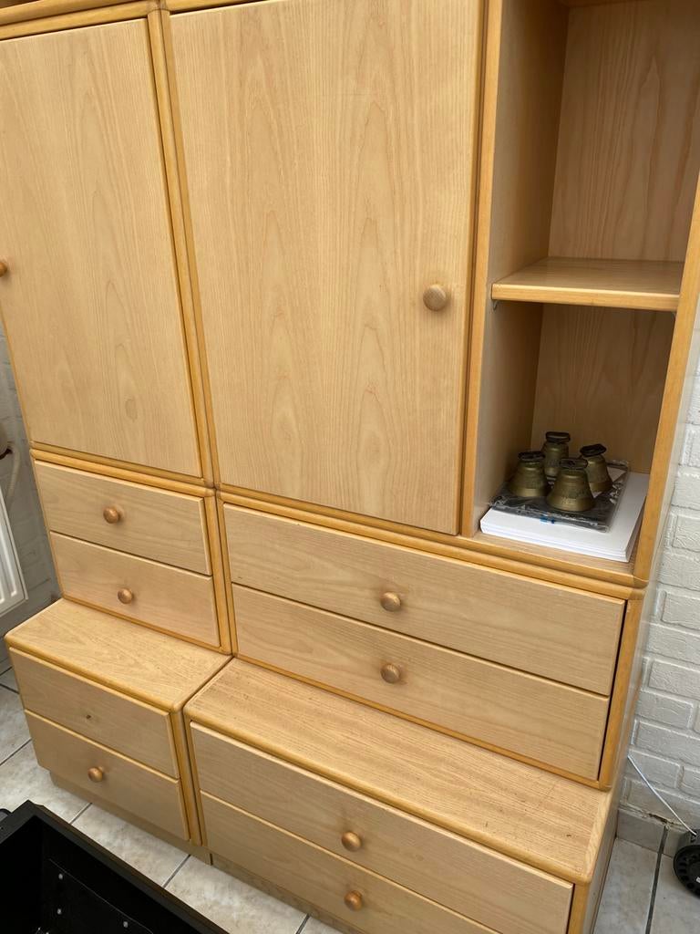 Mooie vintage kast van het merk Hulsta, 25 à 50 cm, Moins de 150 cm, Enlèvement, Utilisé